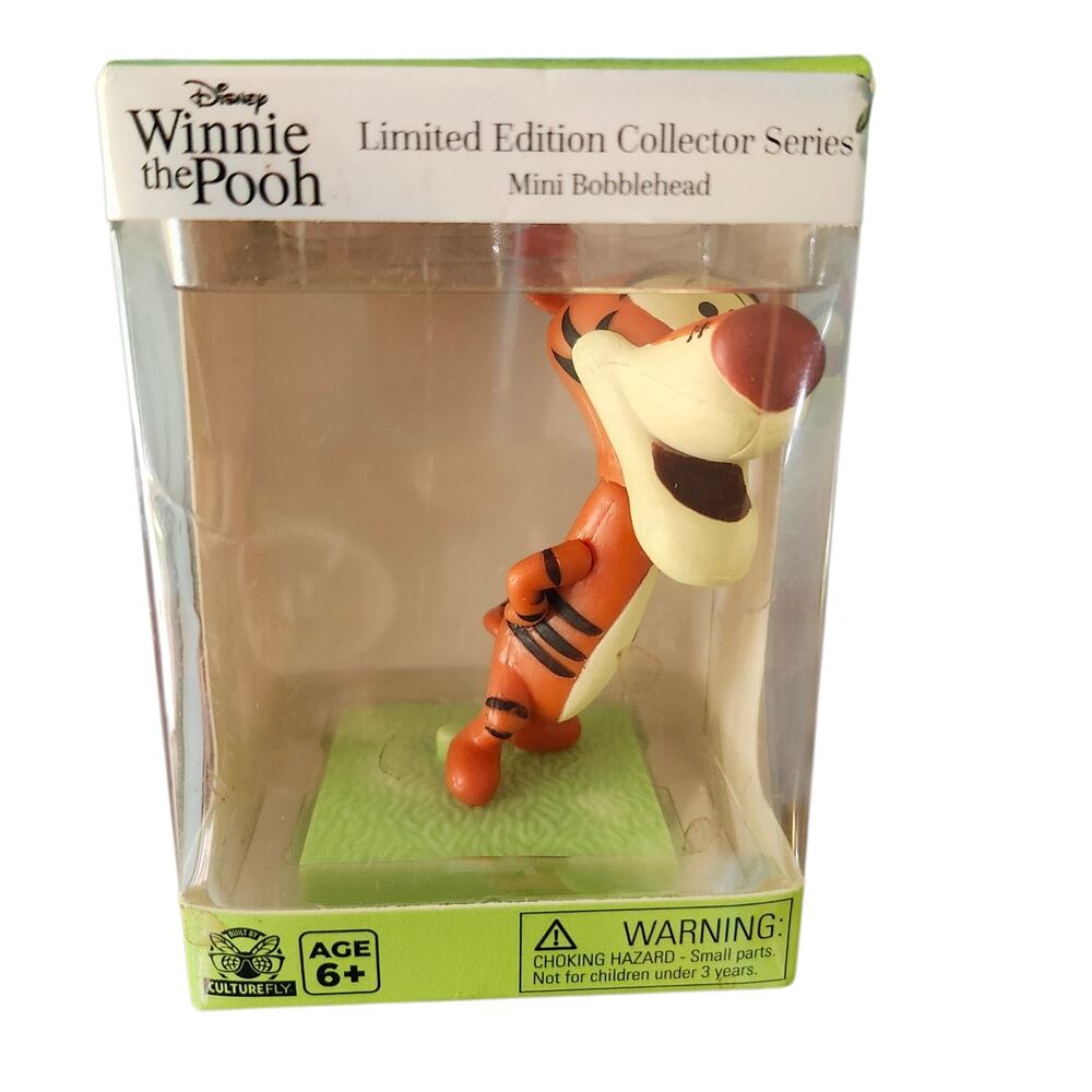Disney Tigger Winnie The Pooh Limited Collector Series 3" Mini Bobble Head 6+NEW